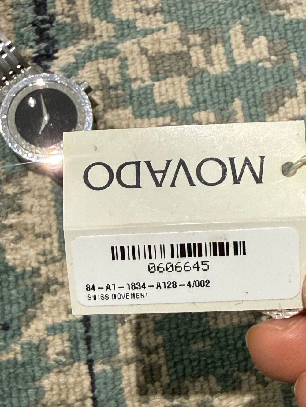 Authentic MOVADO watch